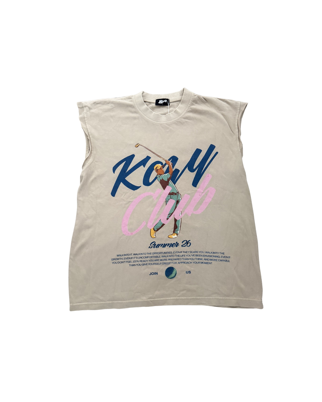 Golf Swing Signature Cutoff Tee