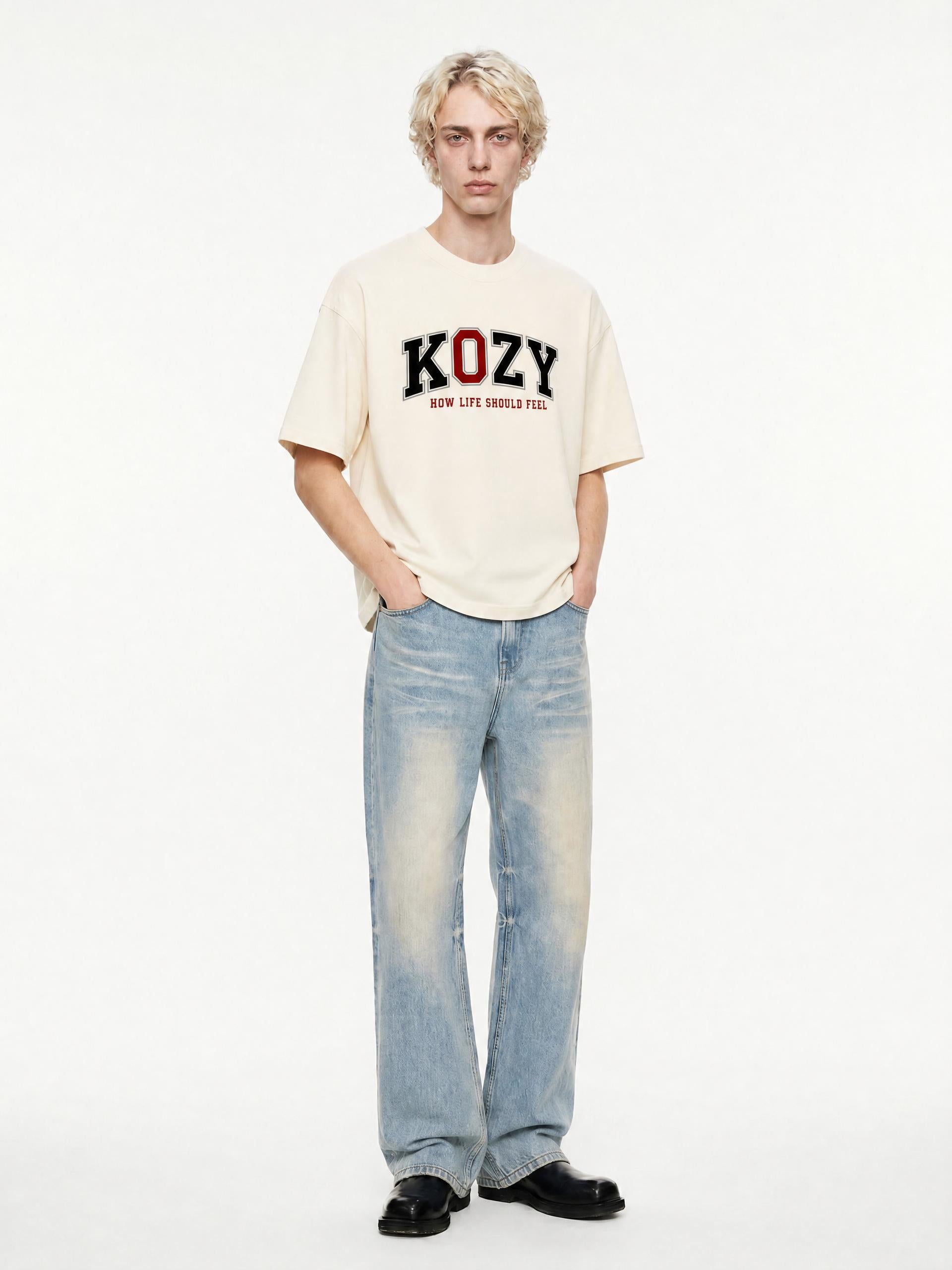 Kozy Block Tee
